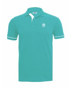 GNLU Crest Polo Mint Blue